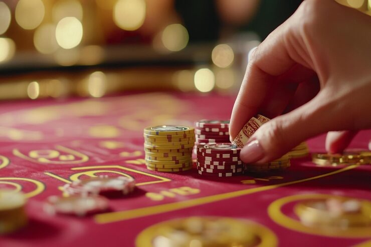 Lightning Dice live table on sedayu platform showing three dice in transparent cage with dealer
